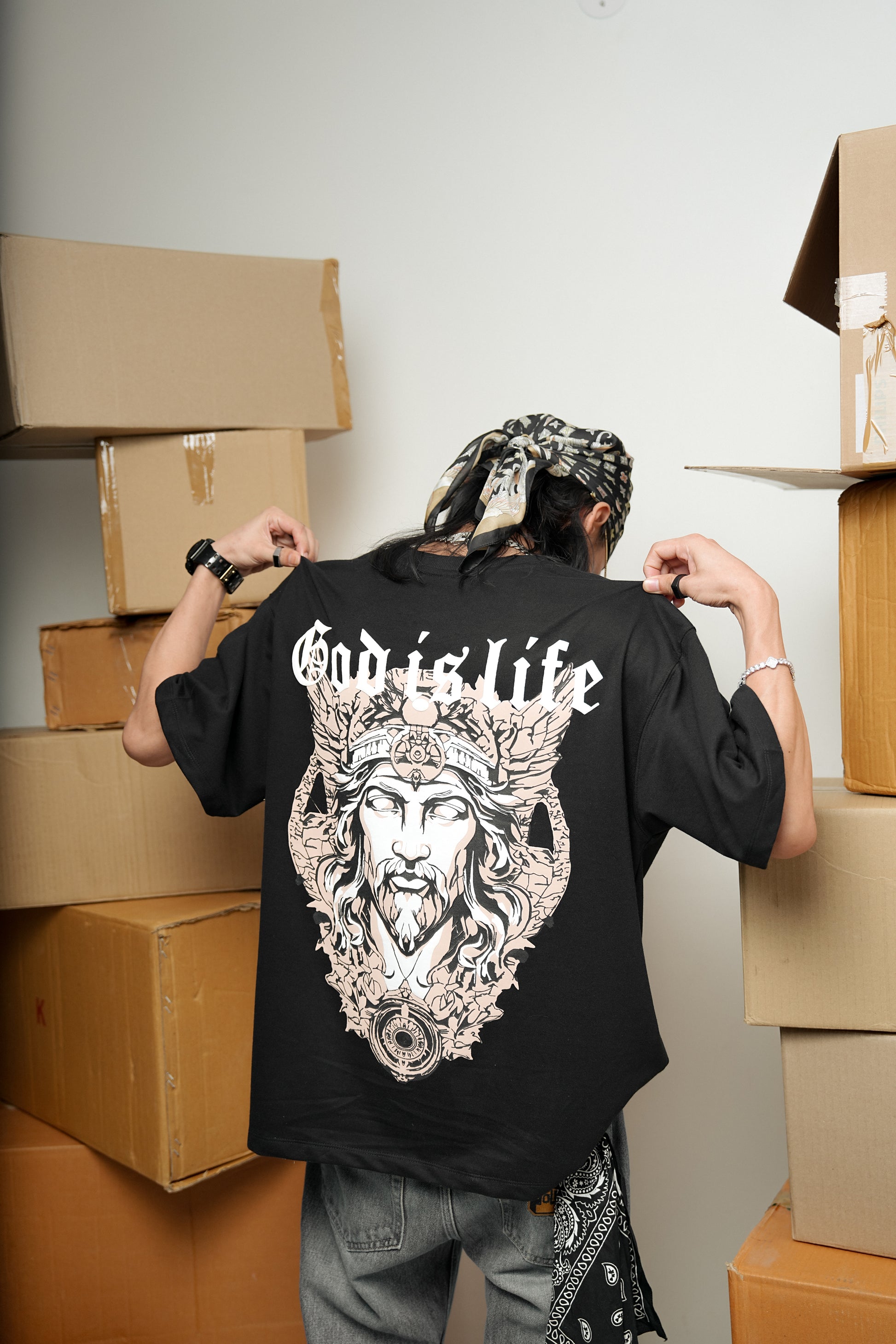 God Is Life Tee (Oversize fit)