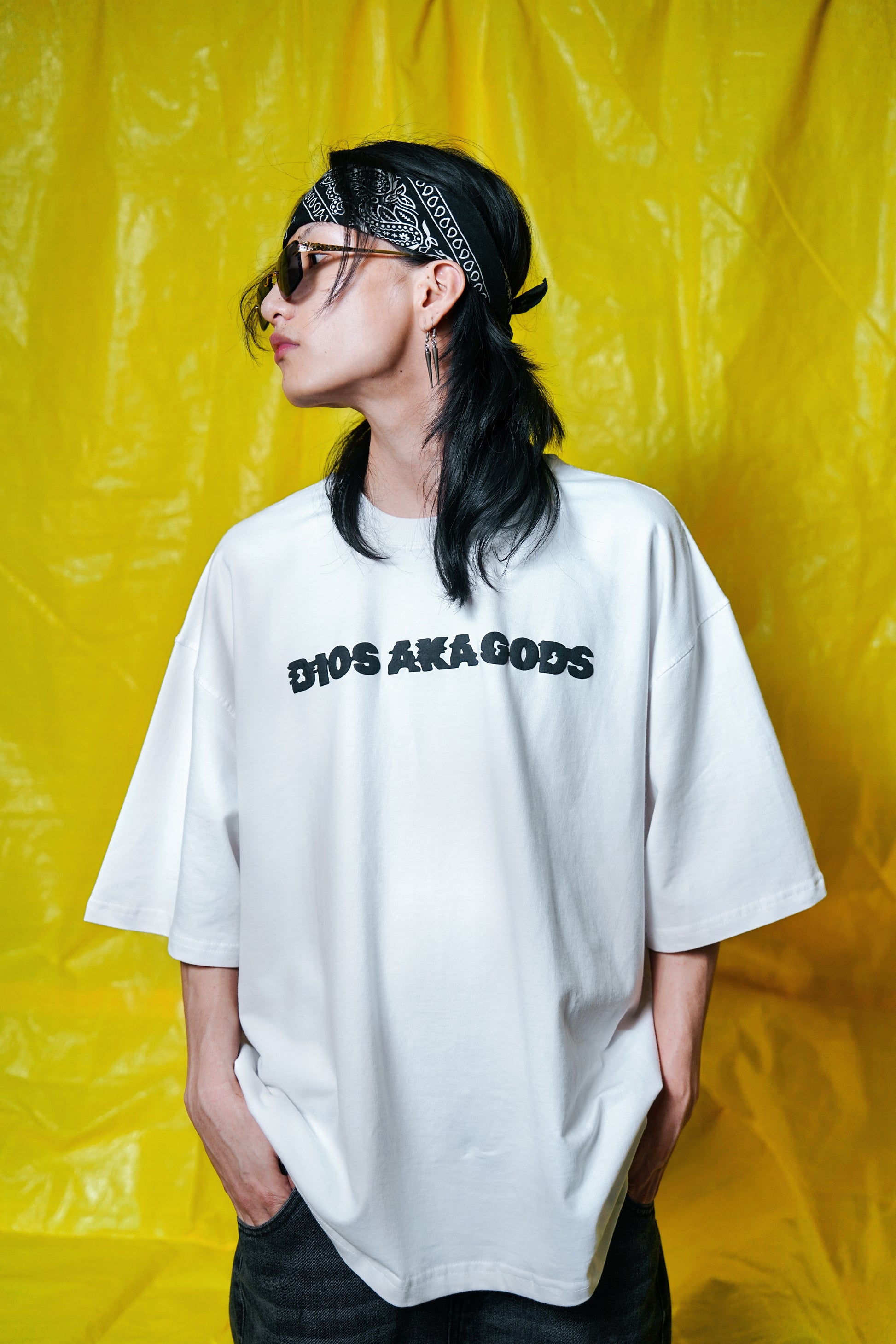 The roman victory white tee (Oversize fit)